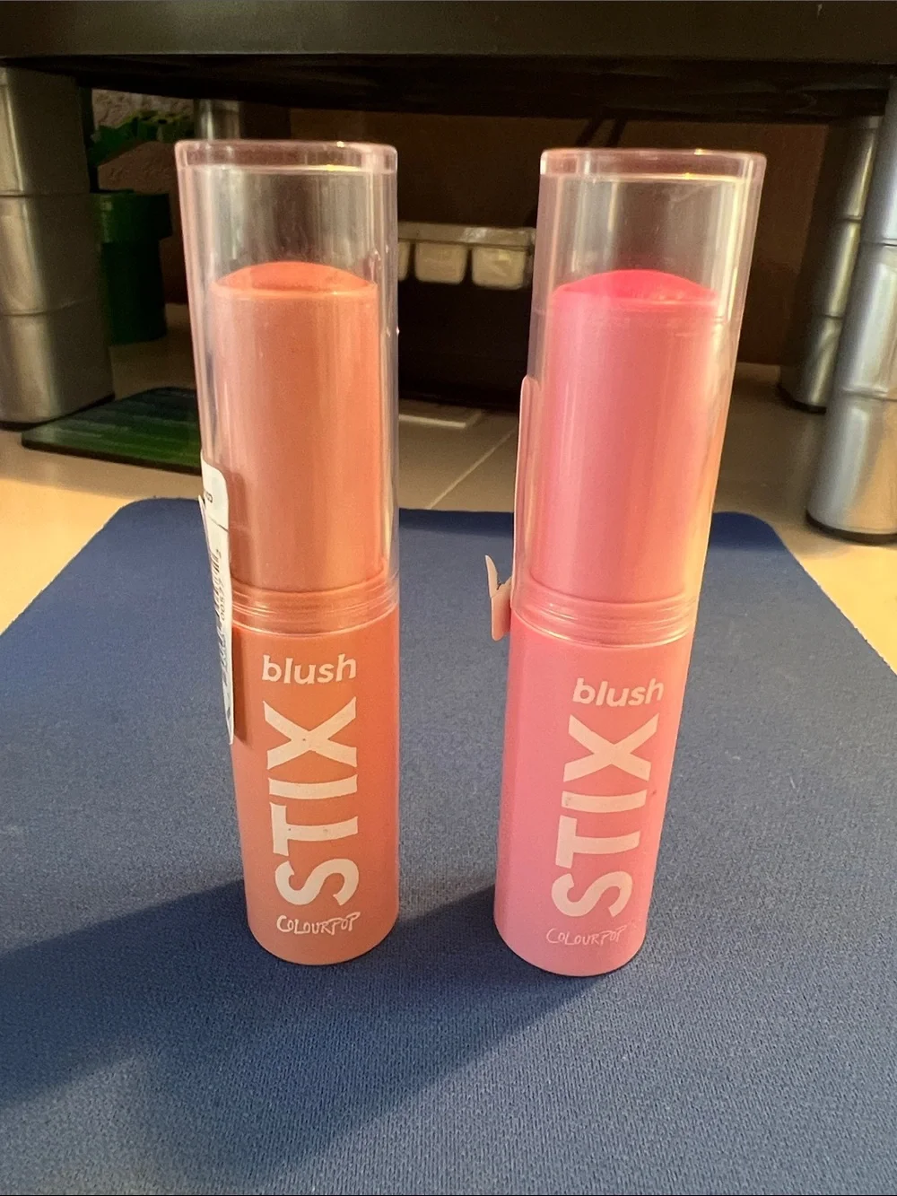 2 Colorpop  Hydrating Blush Stix - Cool It (dusty pink mauve) and S Tier - Pink